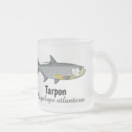 De Cristal Esmerilado Tarán blanco Taza escarchada por SciPerspective