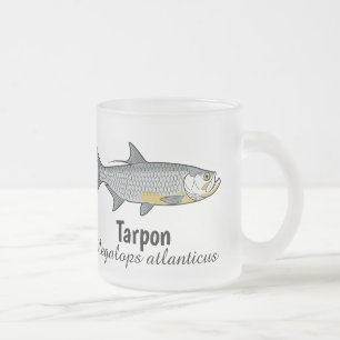 De Cristal Esmerilado Tarán blanco Taza escarchada por SciPerspective