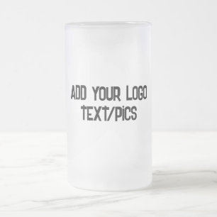 De Cristal Esmerilado Taza