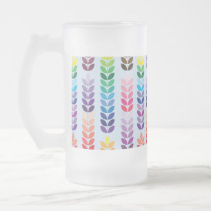 De Cristal Esmerilado Taza