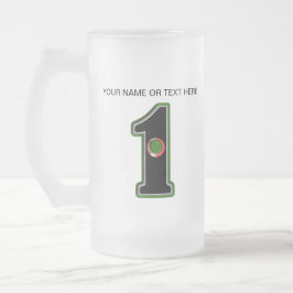 De Cristal Esmerilado Taza