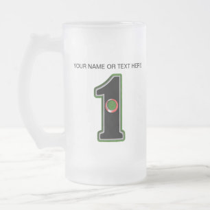 De Cristal Esmerilado Taza
