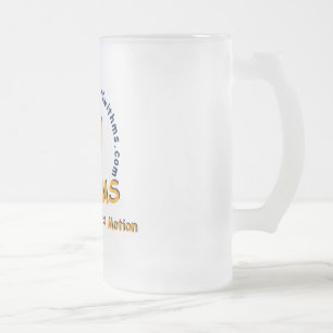 De Cristal Esmerilado Taza