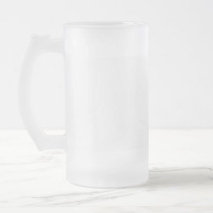 De Cristal Esmerilado Taza