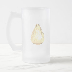 De Cristal Esmerilado Taza