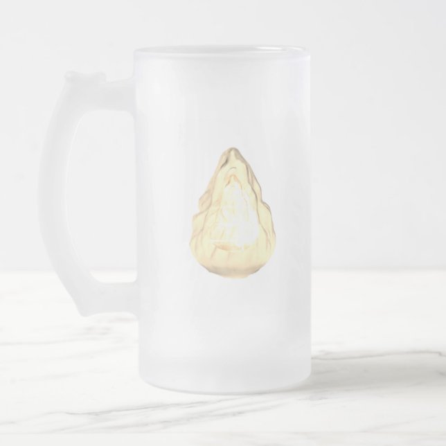 De Cristal Esmerilado Taza (Izquierda)