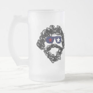 De Cristal Esmerilado Taza