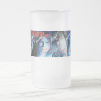 De Cristal Esmerilado Taza alterada del aniversario del principio del