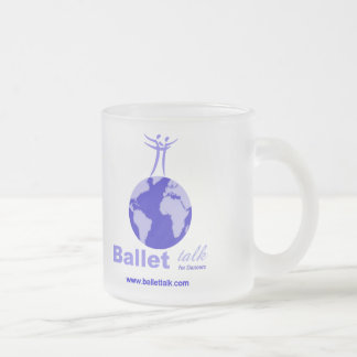 De Cristal Esmerilado Taza clara del café o del té
