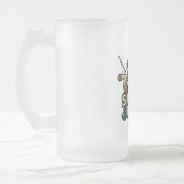 De Cristal Esmerilado Taza clásica Salty Buzz, 11 oz