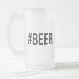 De Cristal Esmerilado Taza del #Beer