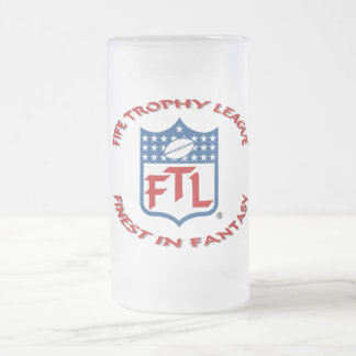 DE CRISTAL ESMERILADO TAZA DEL FTL