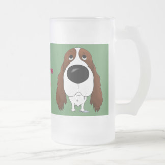 De Cristal Esmerilado Taza del papá del saltador