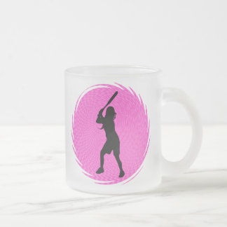 De Cristal Esmerilado Taza del talud del softball