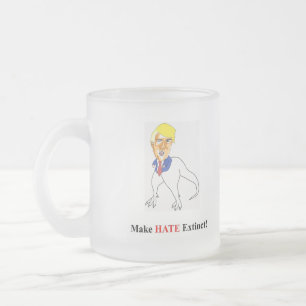 De Cristal Esmerilado Taza del triunfo