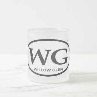 De Cristal Esmerilado Taza del WG