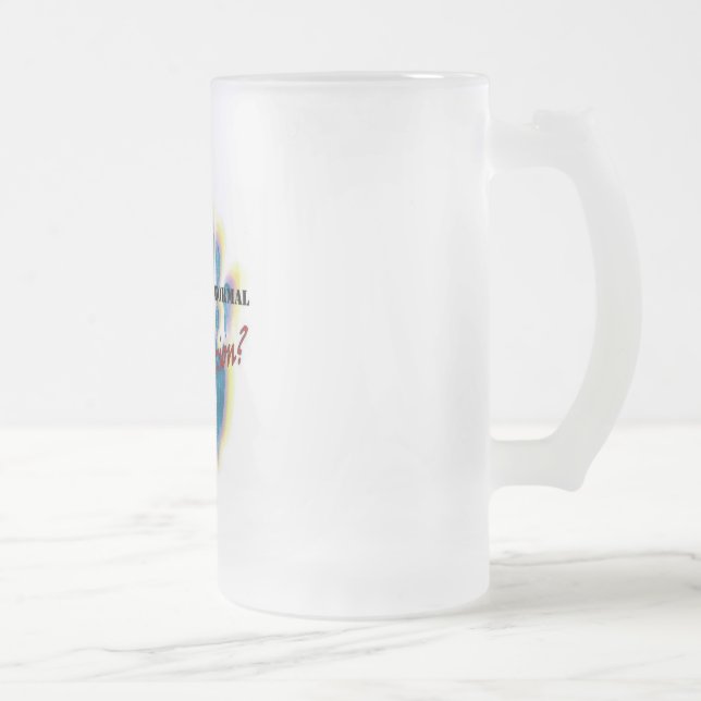 De Cristal Esmerilado Taza escarchada (Derecha)