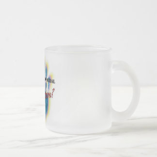 De Cristal Esmerilado Taza escarchada
