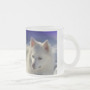 De Cristal Esmerilado Taza esquimal americana