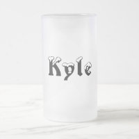 Taza Estilo-Helada Kyle-Nombre