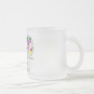 De Cristal Esmerilado Taza helada 2 lados