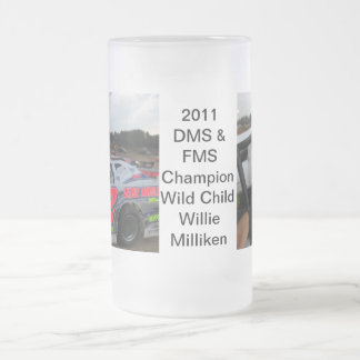 De Cristal Esmerilado taza helada 3 secciones