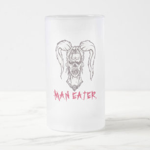 De Cristal Esmerilado Taza helada alta del COMEDOR del HOMBRE