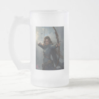 De Cristal Esmerilado Taza Helada del Arquero Rebelde – Stein Espíritu G