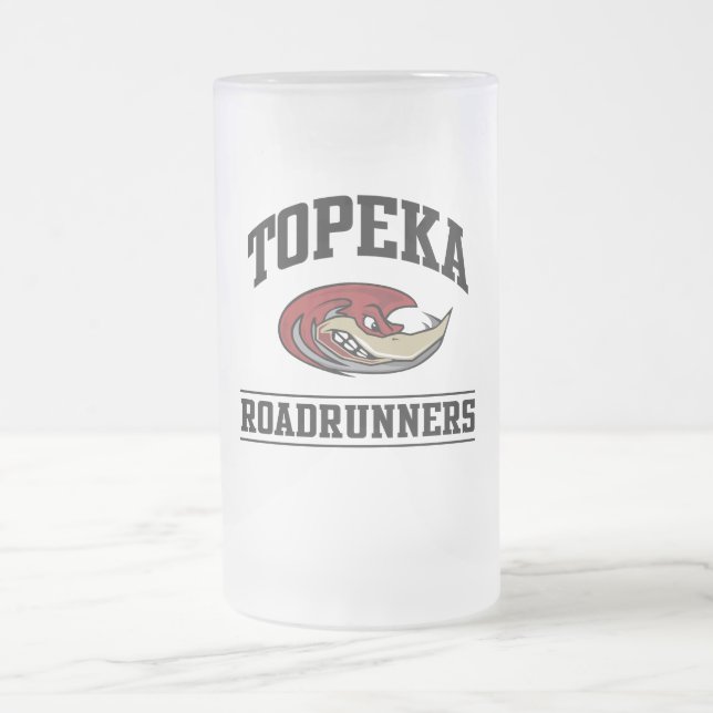De Cristal Esmerilado Taza helada RoadRunners (Centro)