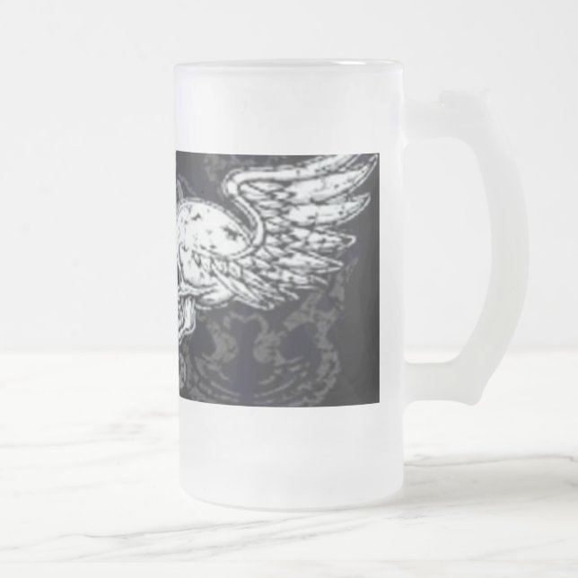 De Cristal Esmerilado Taza helada - siendo diferente (Derecha)