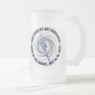De Cristal Esmerilado Taza helada tormenta del TF