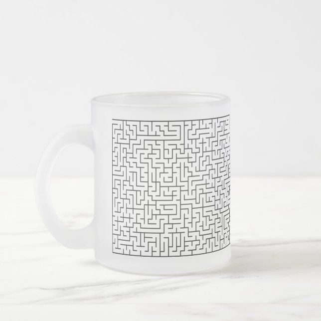 De Cristal Esmerilado Taza increíble (Izquierda)