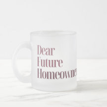 Taza para nuevo propietario