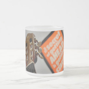 De Cristal Esmerilado Taza secreta