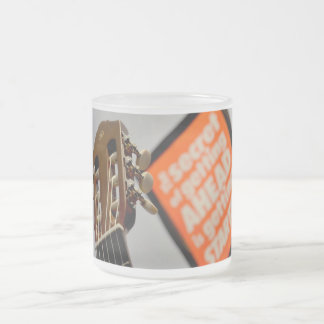 De Cristal Esmerilado Taza secreta