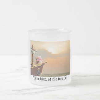 De Cristal Esmerilado Taza temática titánica