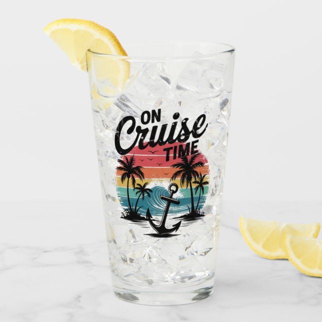 De crucero en palmera de coco vacaciones de verano (Anverso (hielo))