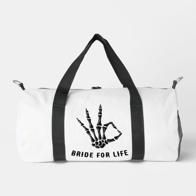 De Deporte Pequeño Bolso Rockstar Skeleton Bride Squad (Anverso)
