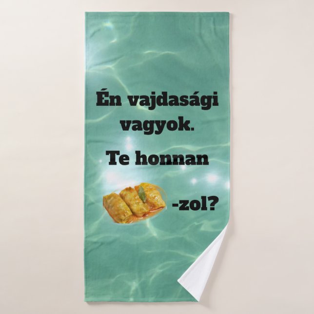 ¿De dónde ERES? toalla (Toalla de baño)