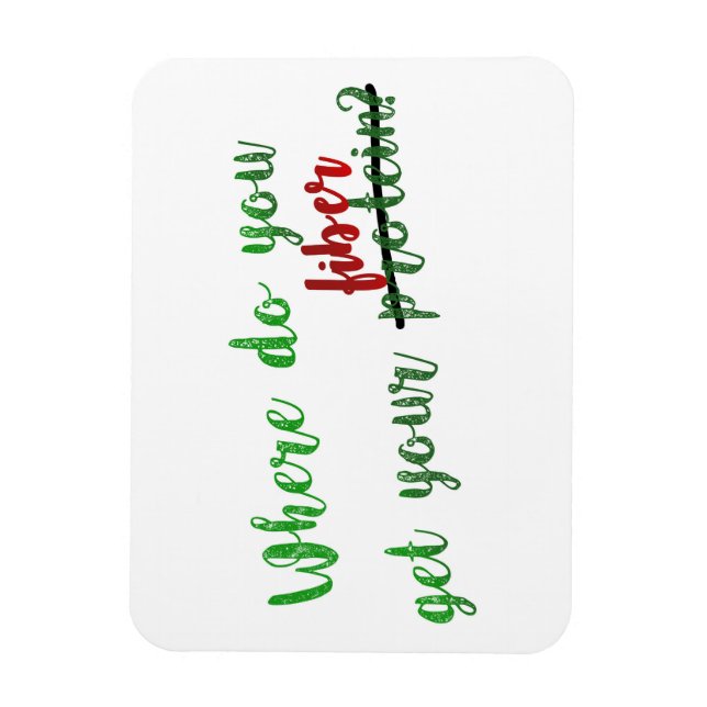 ¿De dónde sacas tu imán vegetal de fibra de proteí (Vertical)