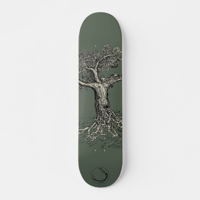 De dónde vienen los gatos: Skateboard Deck (Anverso )