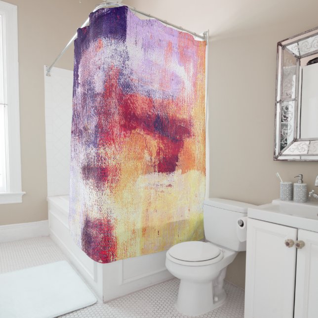 De Ducha Andria Abstract Shower Cortina (In situ)