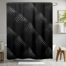 De Ducha Cone Design Black Shower Cortina