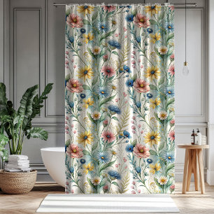 De Ducha Cortina Floral Romántica Regalo Pastel para Padres