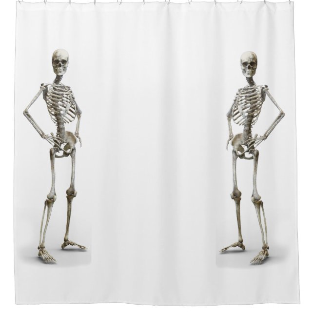 De Ducha Cortina Skeleton Shower (Anverso)