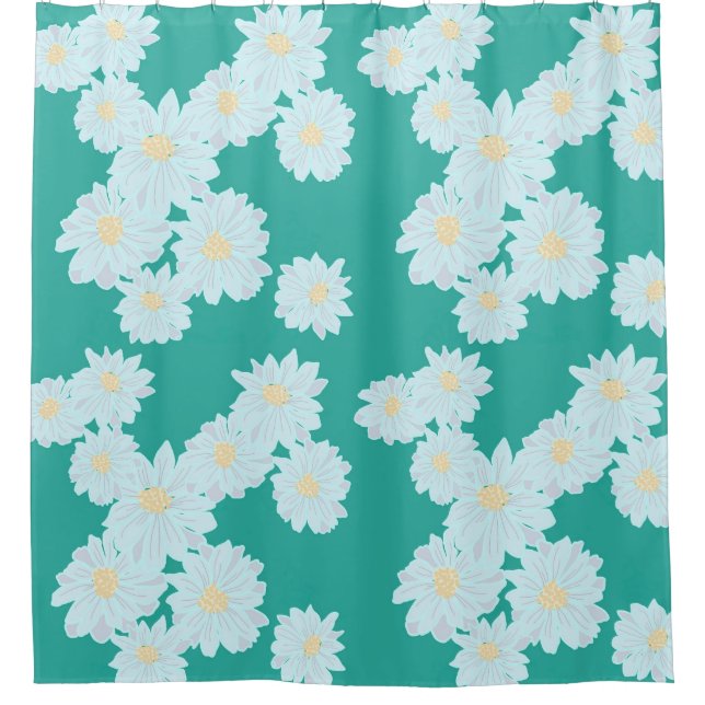 De Ducha Deanna Day Daisy Shower Cortina (Anverso)