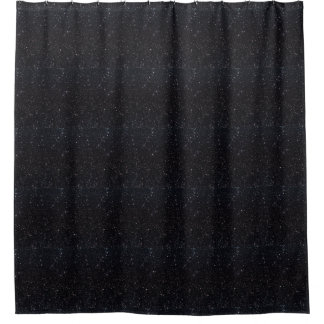 De Ducha Faux Black Purpurina Shower Cortina