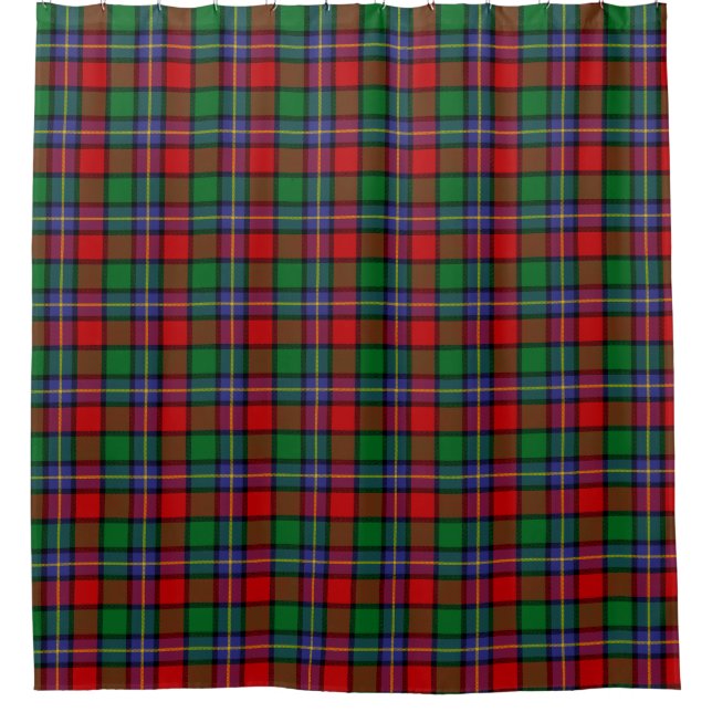 De Ducha Kilgore Tartan Shower Cortina (Anverso)