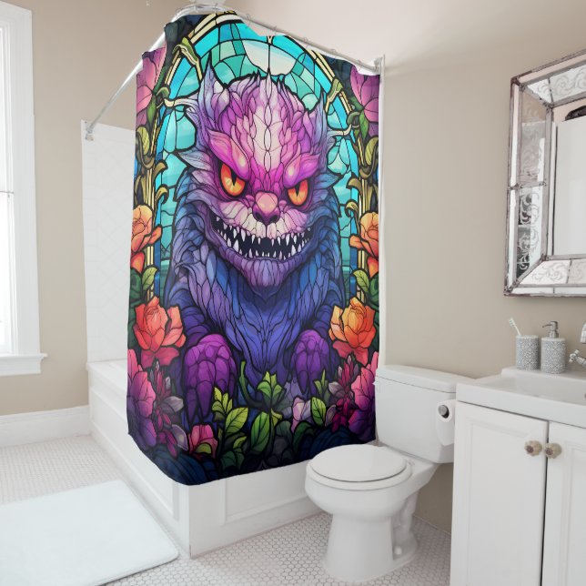 De Ducha Monster Art Shower Cortina (In situ)