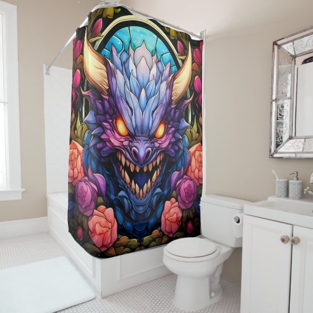 De Ducha Monster Art Shower Cortina (In situ)